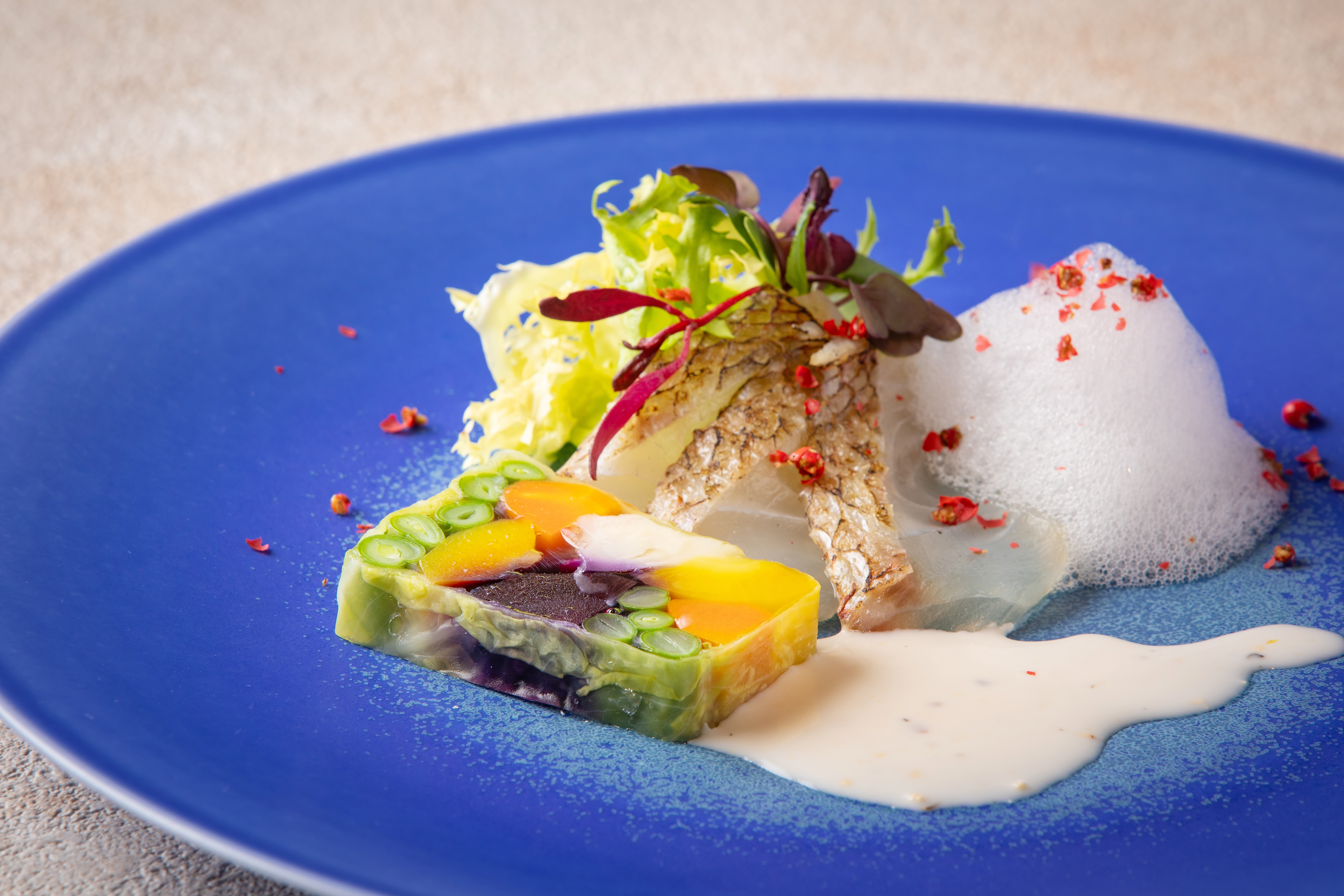 <3/18~5/12>平日限定「壱之壱」春のプリフィクスランチコースにお得なワンドリンク付き ※5/2~5/6を除く