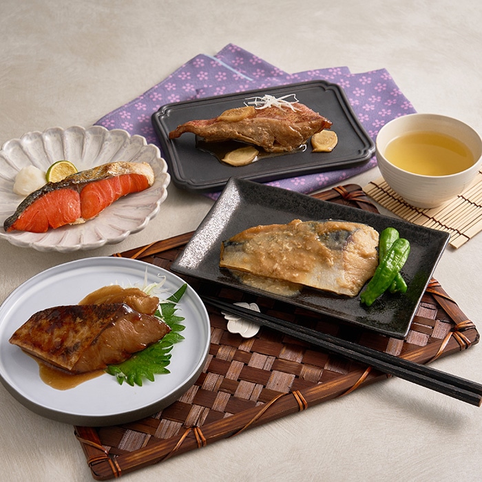 《お歳暮》氷温熟成 煮魚・焼魚ギフトセット 6切〈NYG-6〉TMKSAD