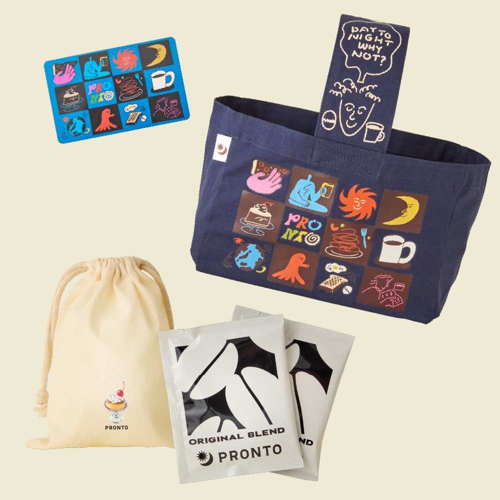 【福袋Bセット】店舗受取〈予約販売〉人気イラストレーター「norahi」とのコラボレーショングッズ入りの福袋/PRONTOエキア北千住店、PRONTO新越谷ヴァリエ店、PRONTOエキア池袋店