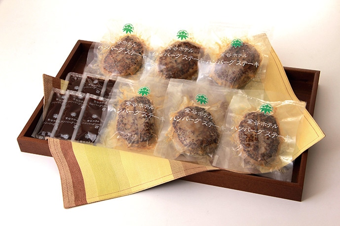 金谷ホテルベーカリー オリジナルハンバーグステーキセット6袋入り (ソース付) 【送料込】