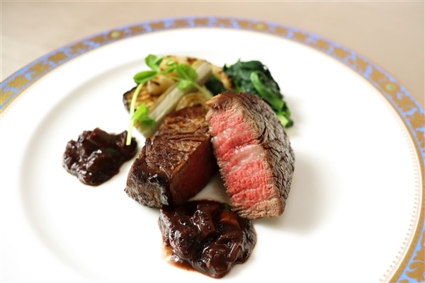 【中禅寺金谷ホテル】那須野が原牛ステーキランチ