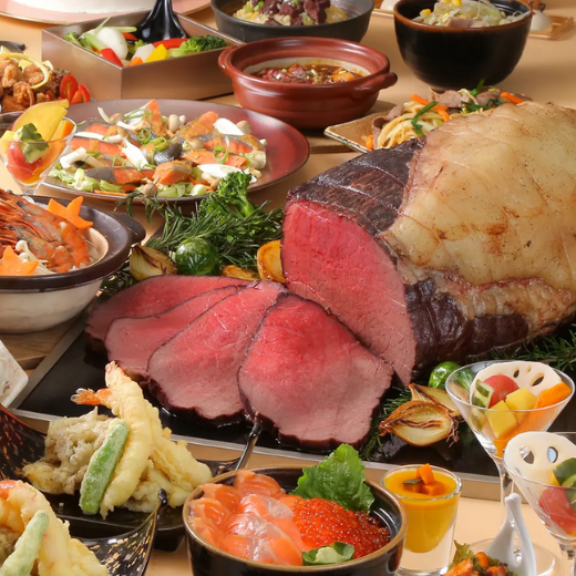 【期間限定】ニューイヤースペシャルディナーブッフェ(成田東武ホテル)