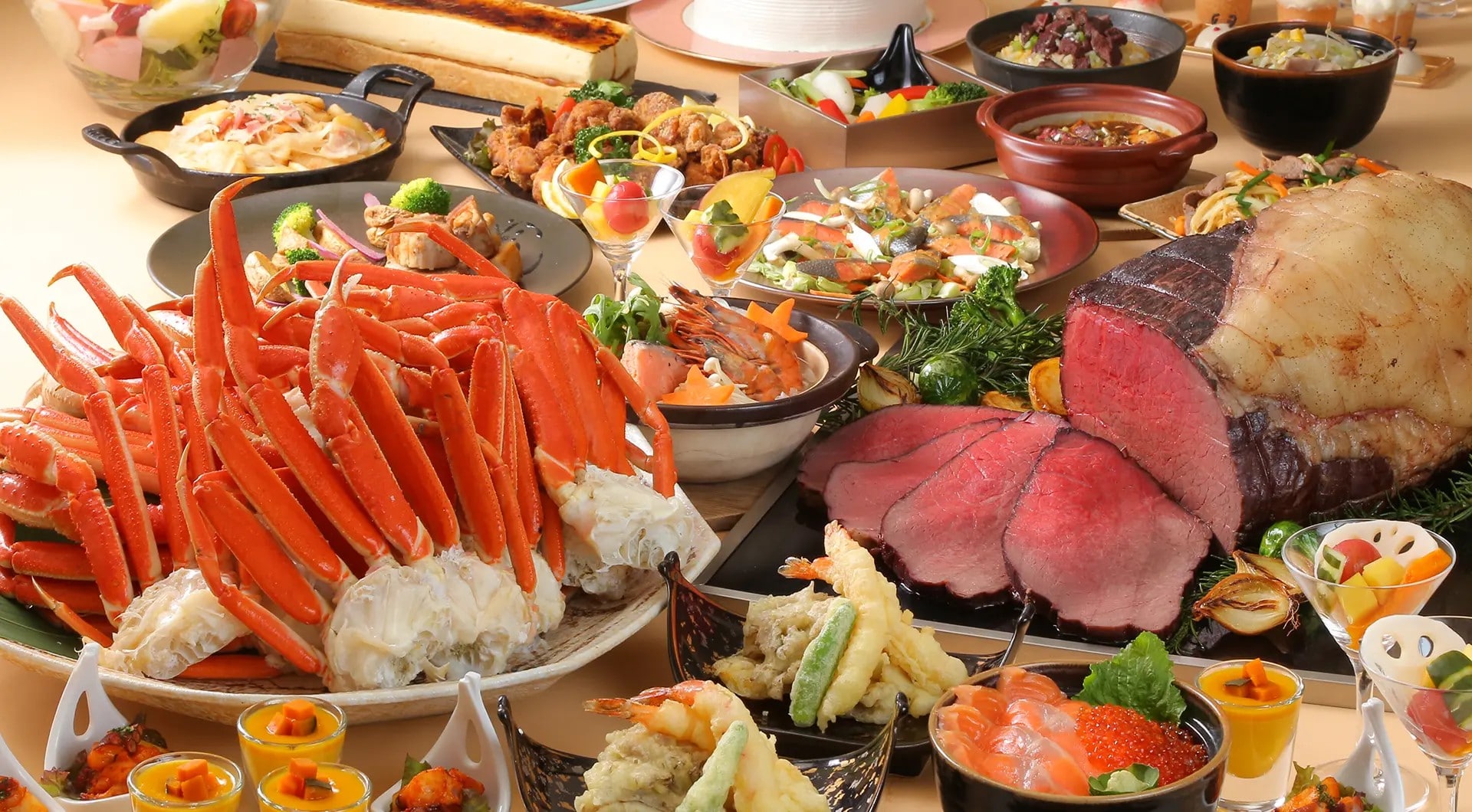 【期間限定】ニューイヤースペシャルディナーブッフェ(成田東武ホテル)