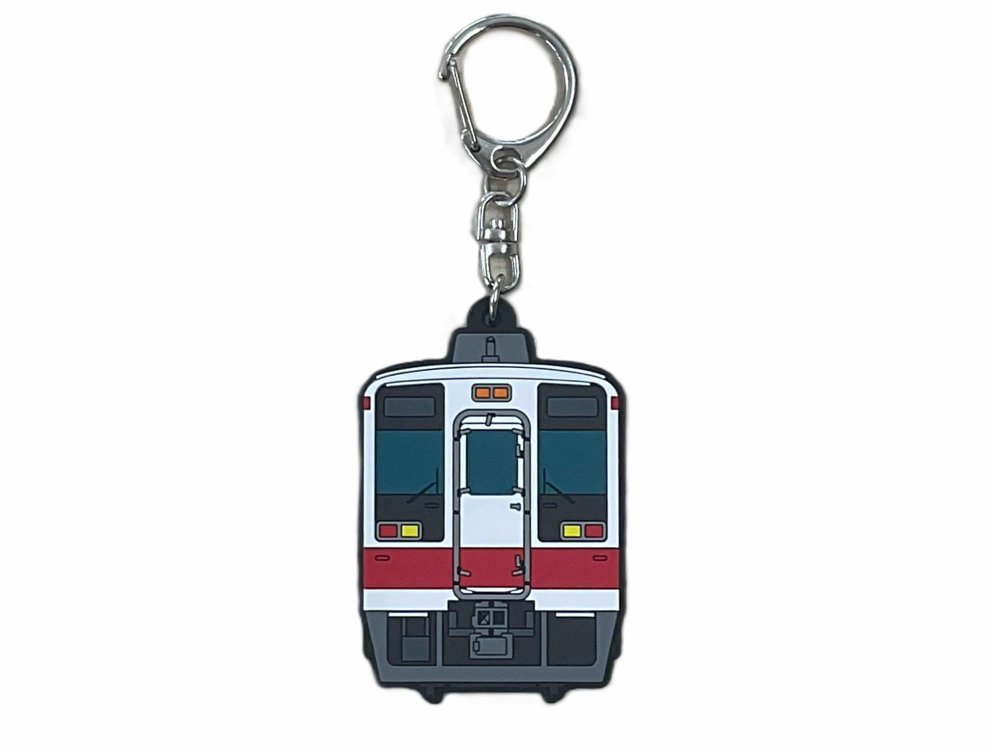 6050系ラバーキーホルダー