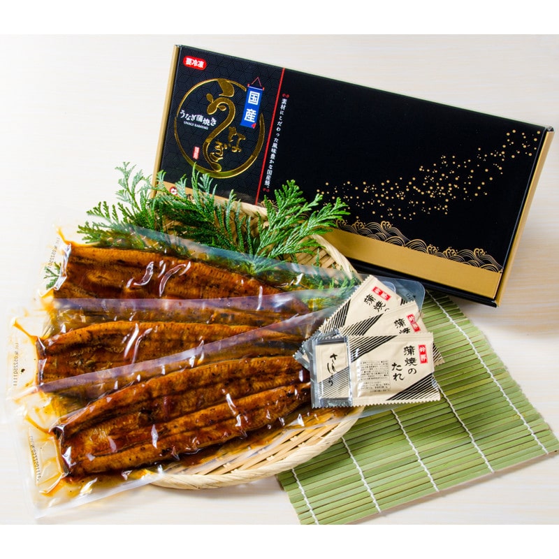 鹿児島「薩摩川内鰻」鹿児島県産うなぎ蒲焼(特大)3尾【送料込み】