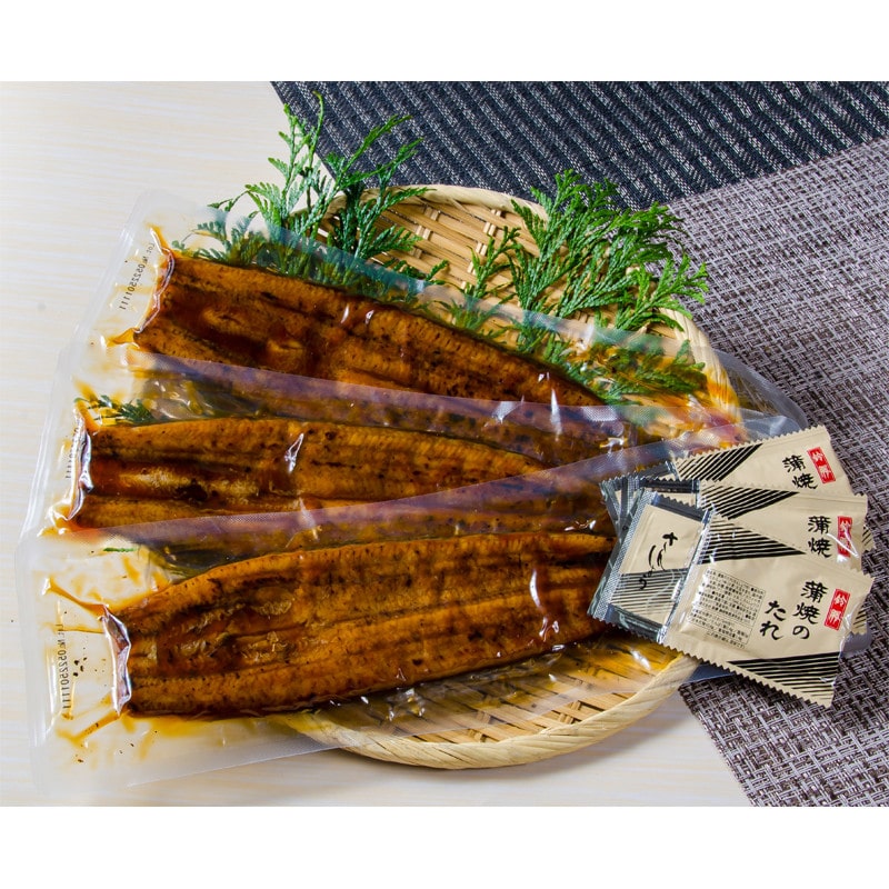 鹿児島「薩摩川内鰻」鹿児島県産うなぎ蒲焼(特大)3尾【送料込み】