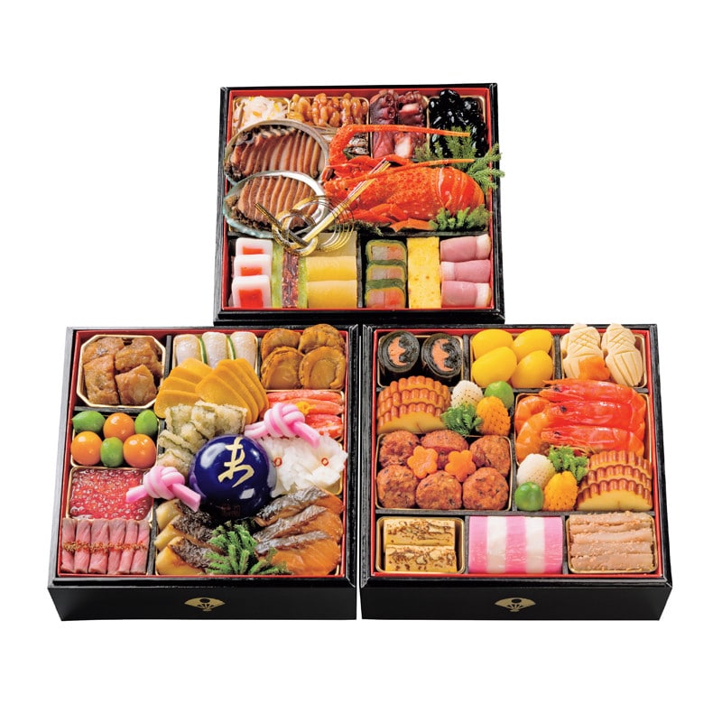 【おせち】下鴨茶寮 (和) 三段重 12月31日(木)<大晦日>お届け
