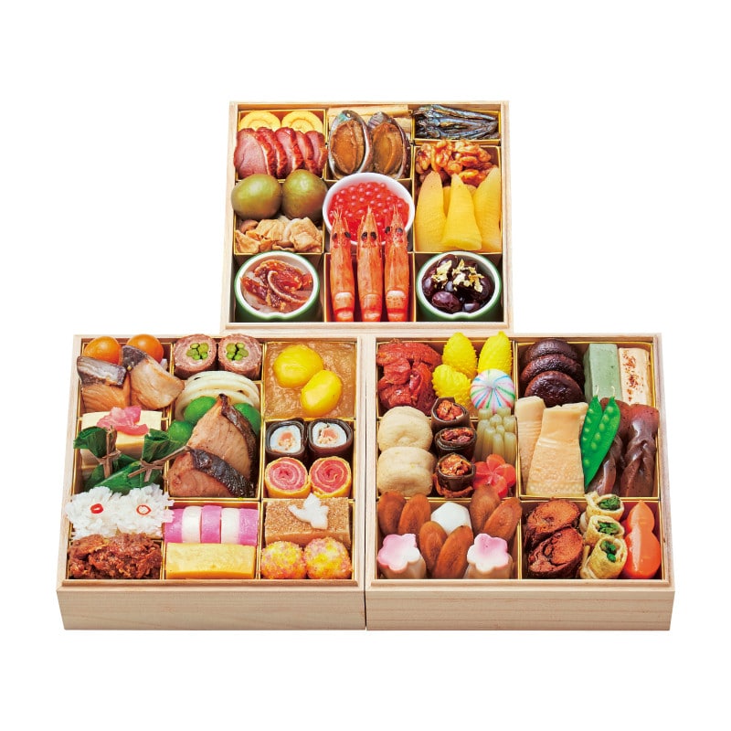 【おせち】京料理 美濃吉 (和) 三段重 12月31日(木)<大晦日>お届け