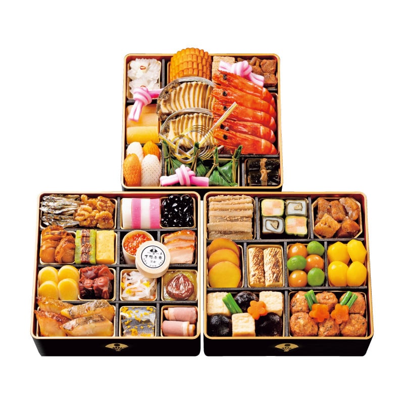 【おせち】下鴨茶寮 (和) 三段重 12月31日(木)<大晦日>お届け