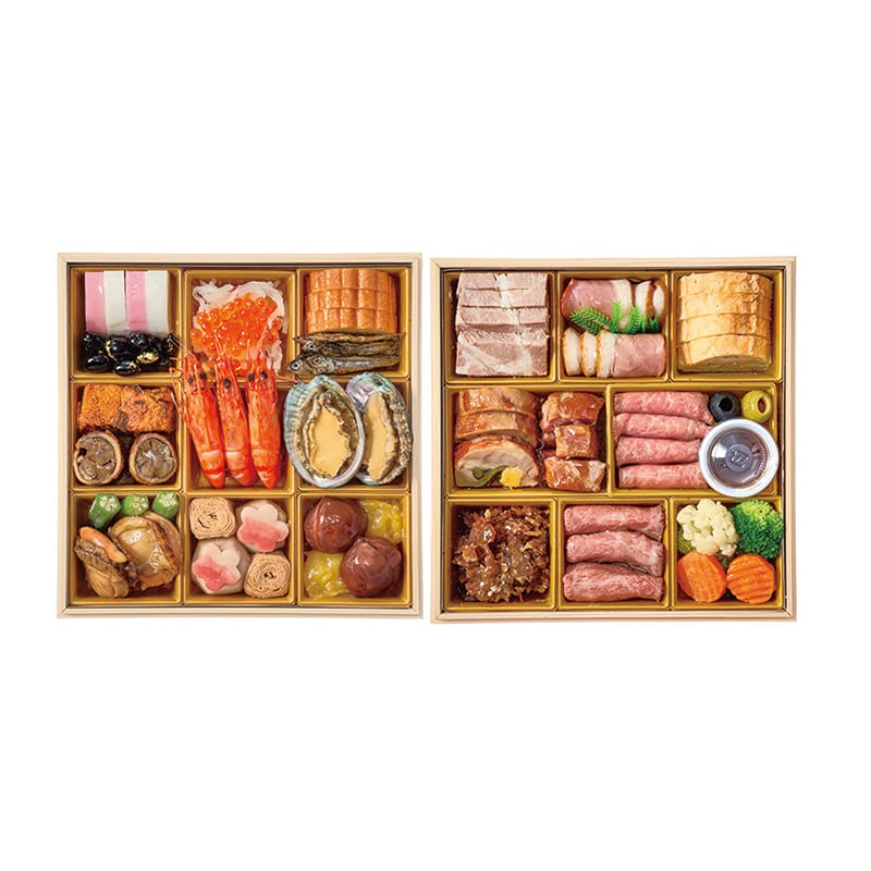 【おせち】しゃぶしゃぶ・日本料理 木曽路 冷凍二段重