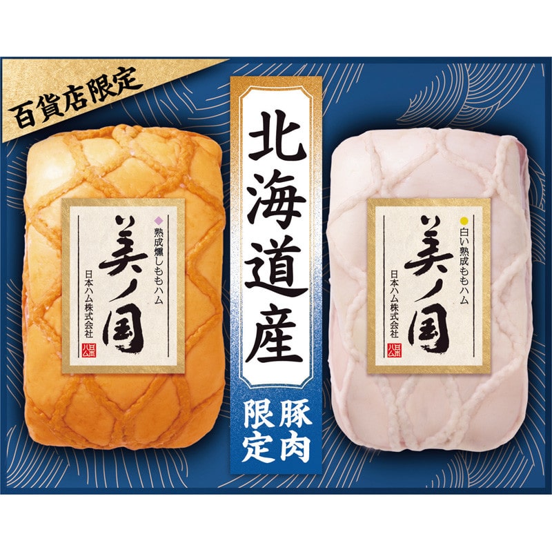 【お中元】〈日本ハム〉北海道 プレミアム 美ノ国ハム詰合せ【送料無料】6/20(土)より順次お届け