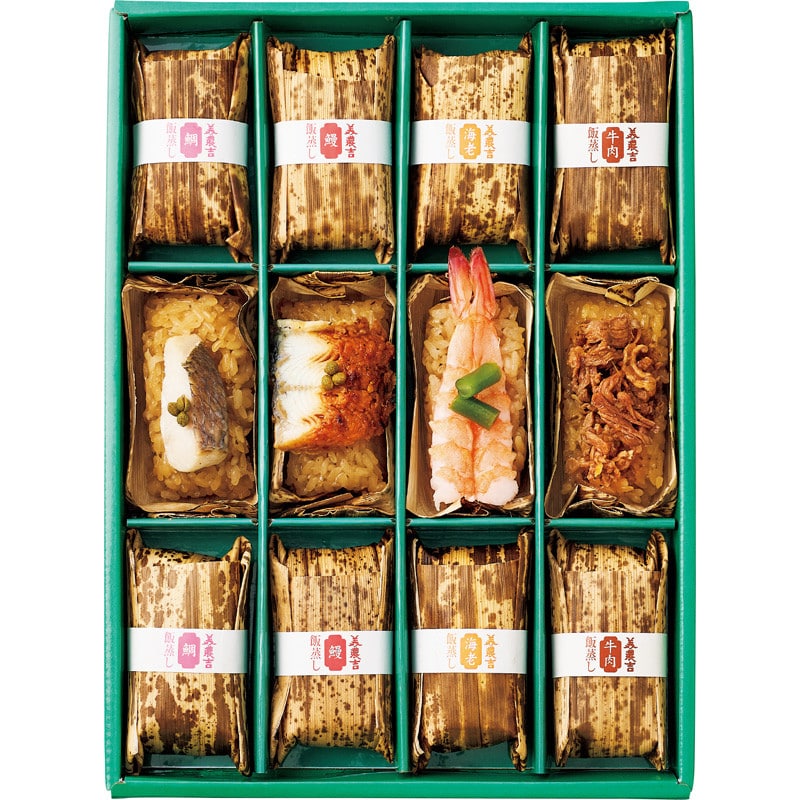【お中元】〈京料理 美濃吉〉お凌ぎ飯蒸し詰合せ【送料無料】 6/20(土)より順次お届け