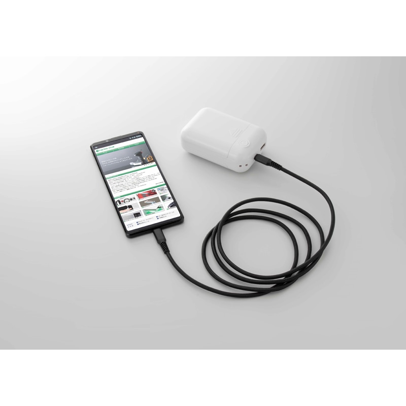 2ポート乾電池スマホ充電器【防災グッズ】