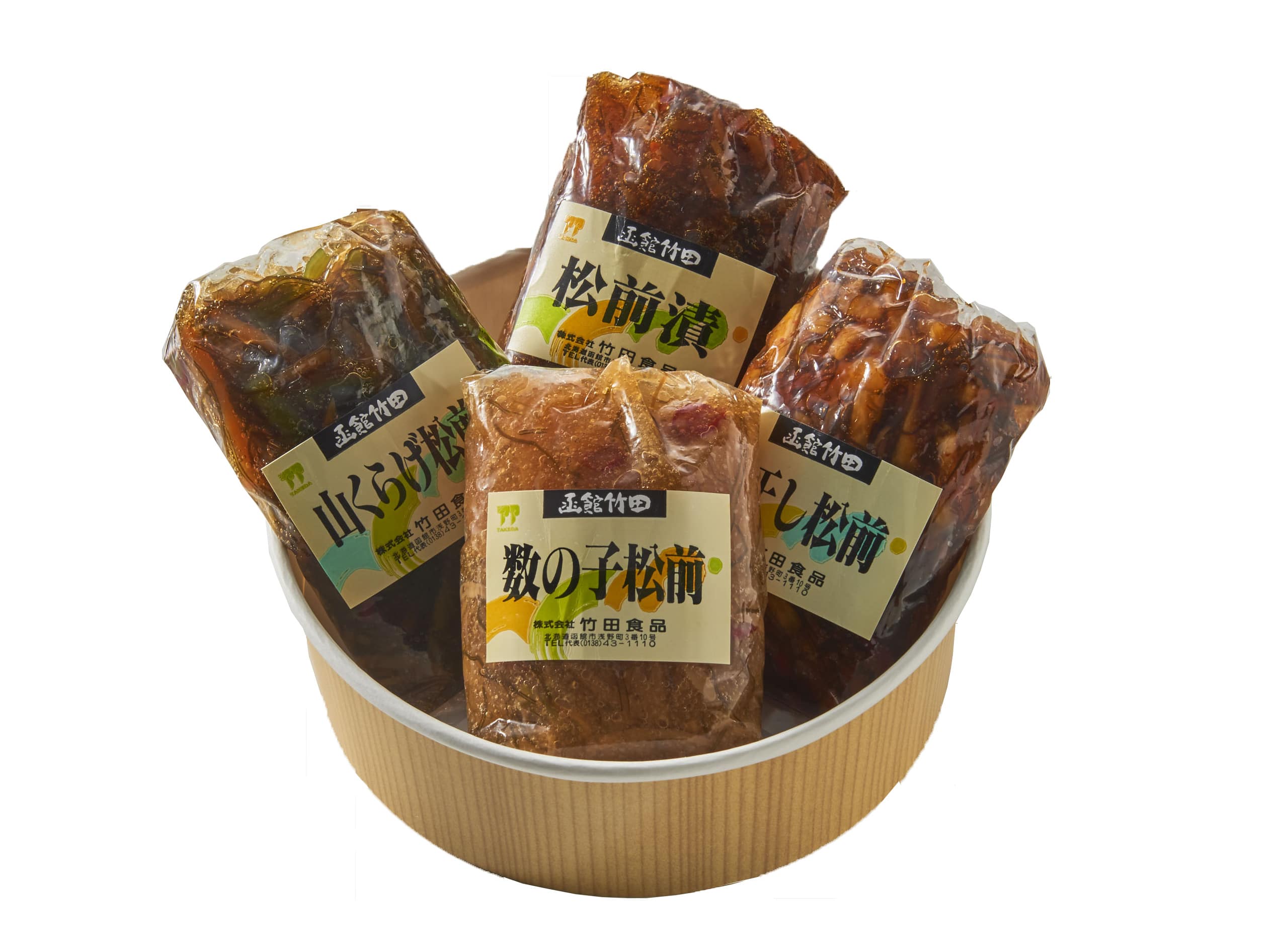 【お中元】北海道「竹田食品」松前4点セット