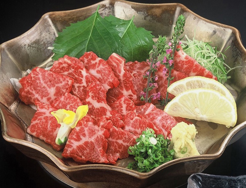 【お中元】熊本 「菅乃屋」 鮮馬刺し 霜降ローススライス