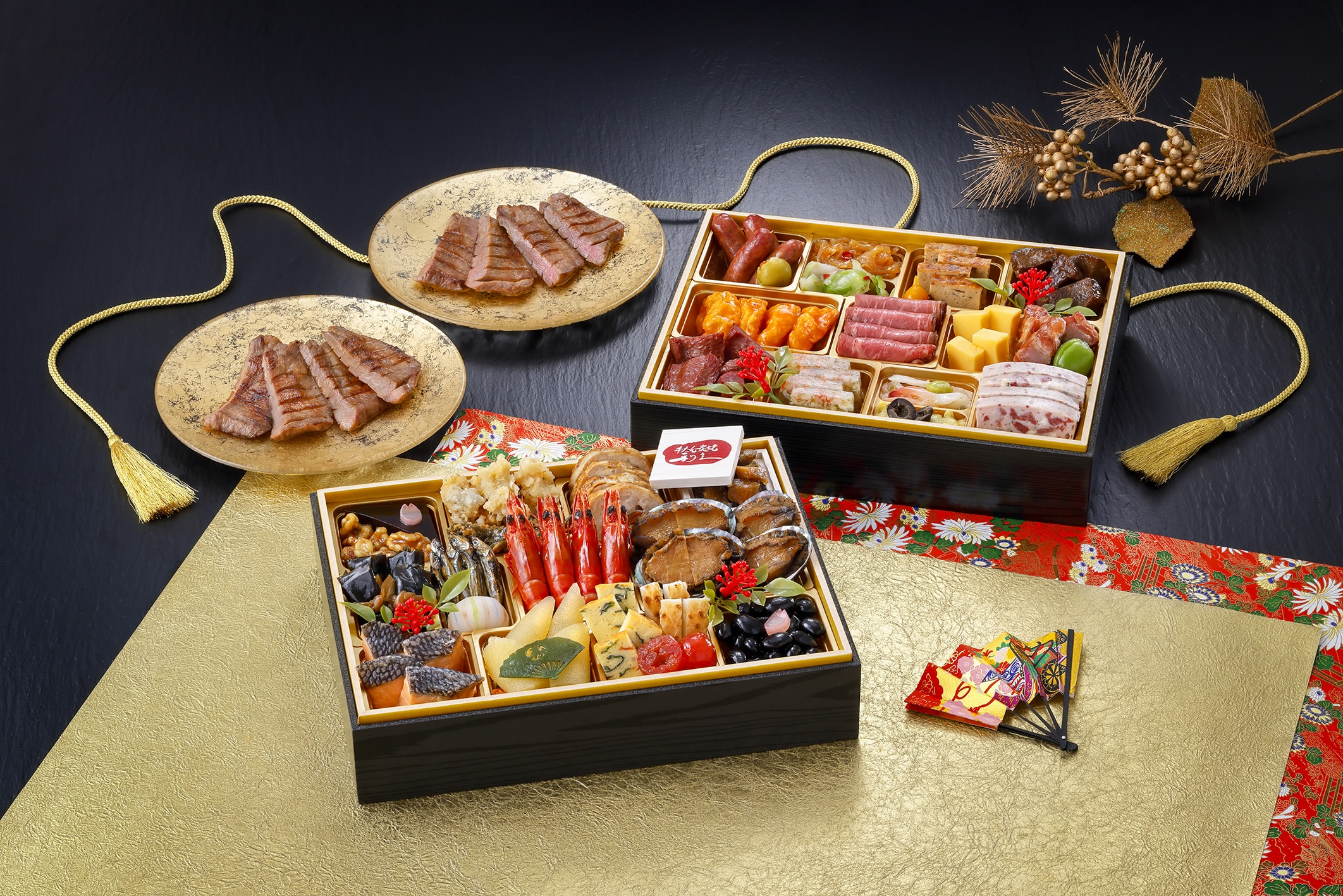 【おせち】仙台「利久」 和洋中おせち2段重(送料込)