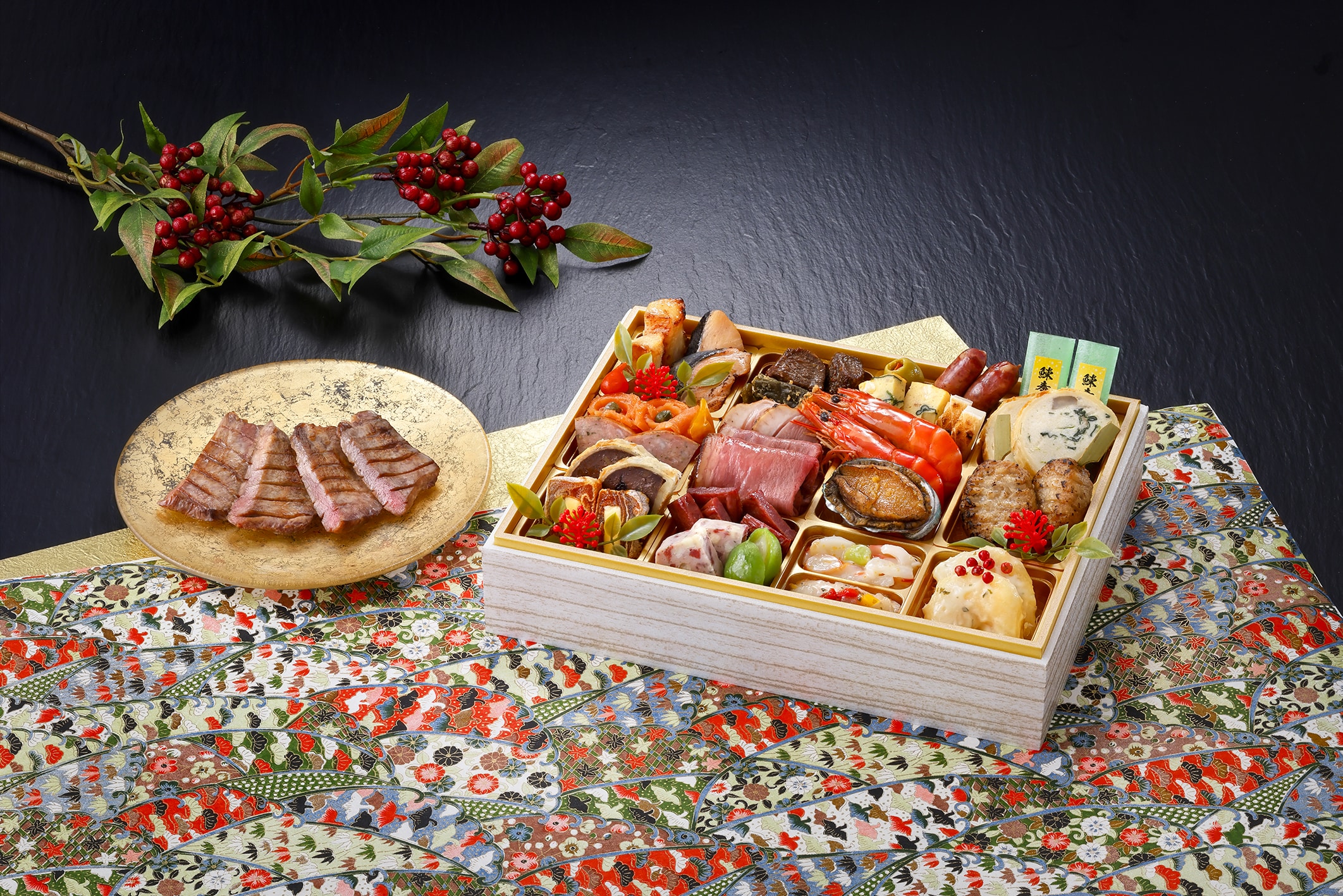 【おせち】仙台「利久」 和洋1段重(送料込)