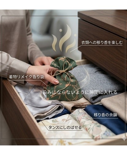 香り袋キット 凜(りん)【香り処穂の香】 凜(りん)