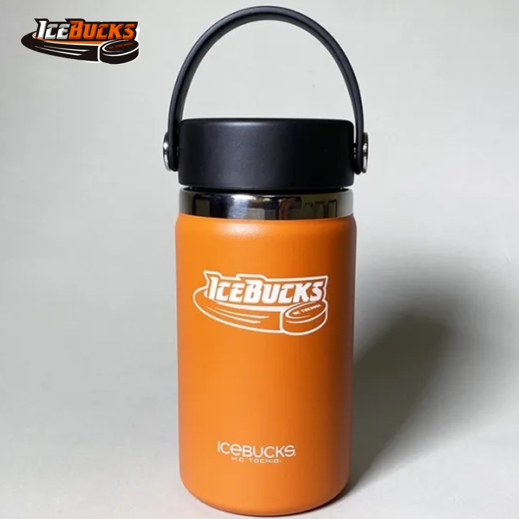Hydro Flask製 ロゴタンブラー 12oz(ORANGE)【H.C.栃木日光アイスバックス】 ORANGE