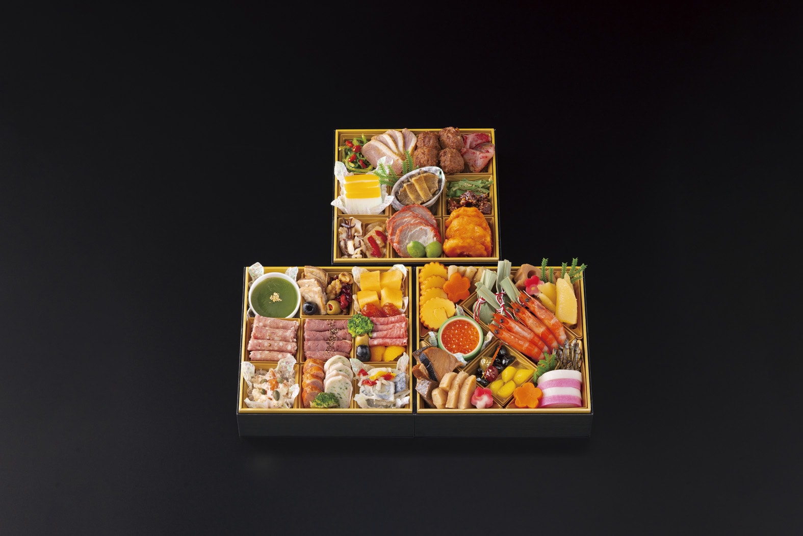 【おせち】ANAクラウンプラザホテル金沢 和洋中三段重(送料込)