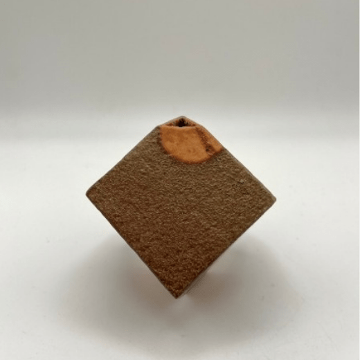 【備前焼】cube花器 作家:御幡康照