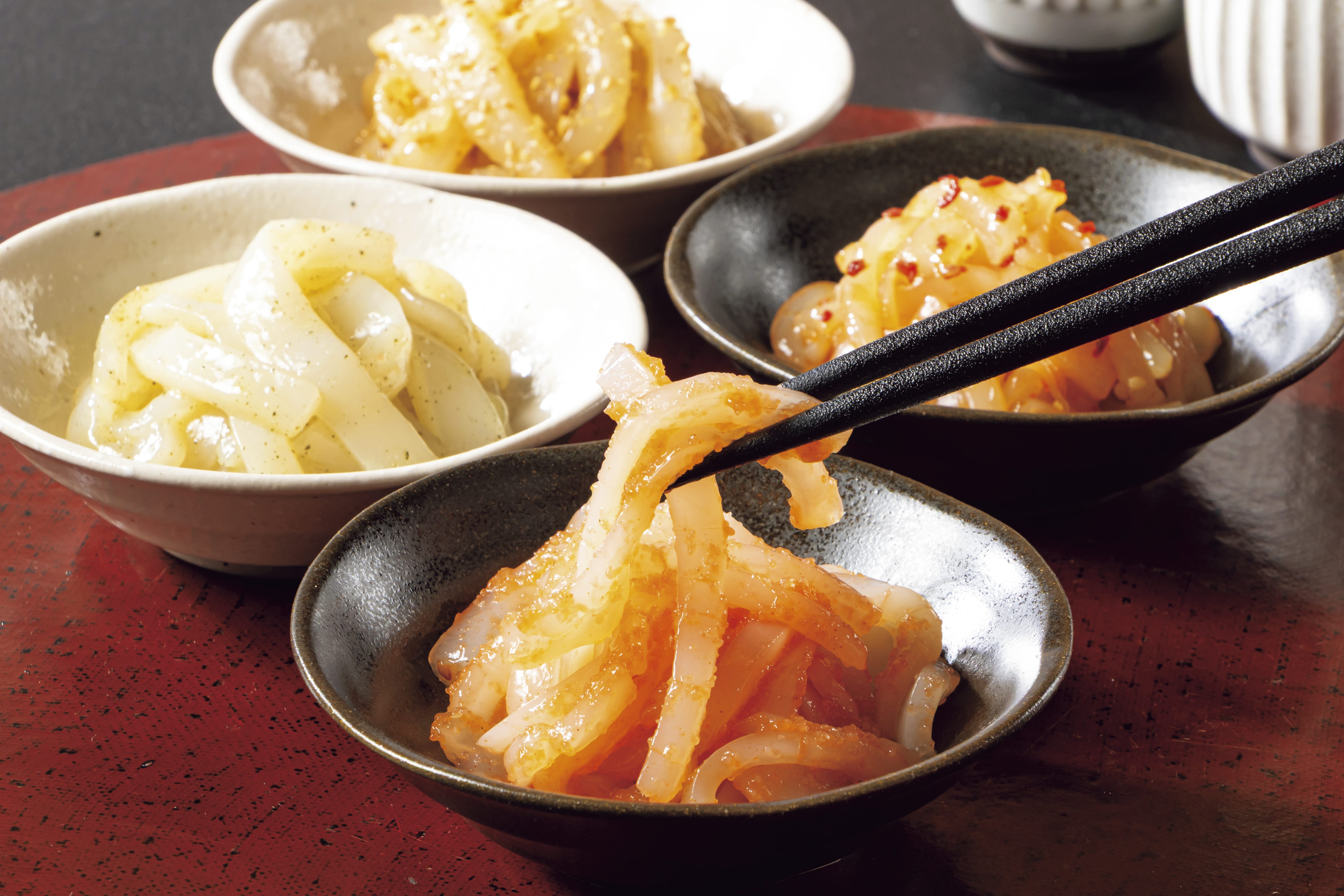【お歳暮】 呼子発 いか刺し4種セット 冬の味コレ!