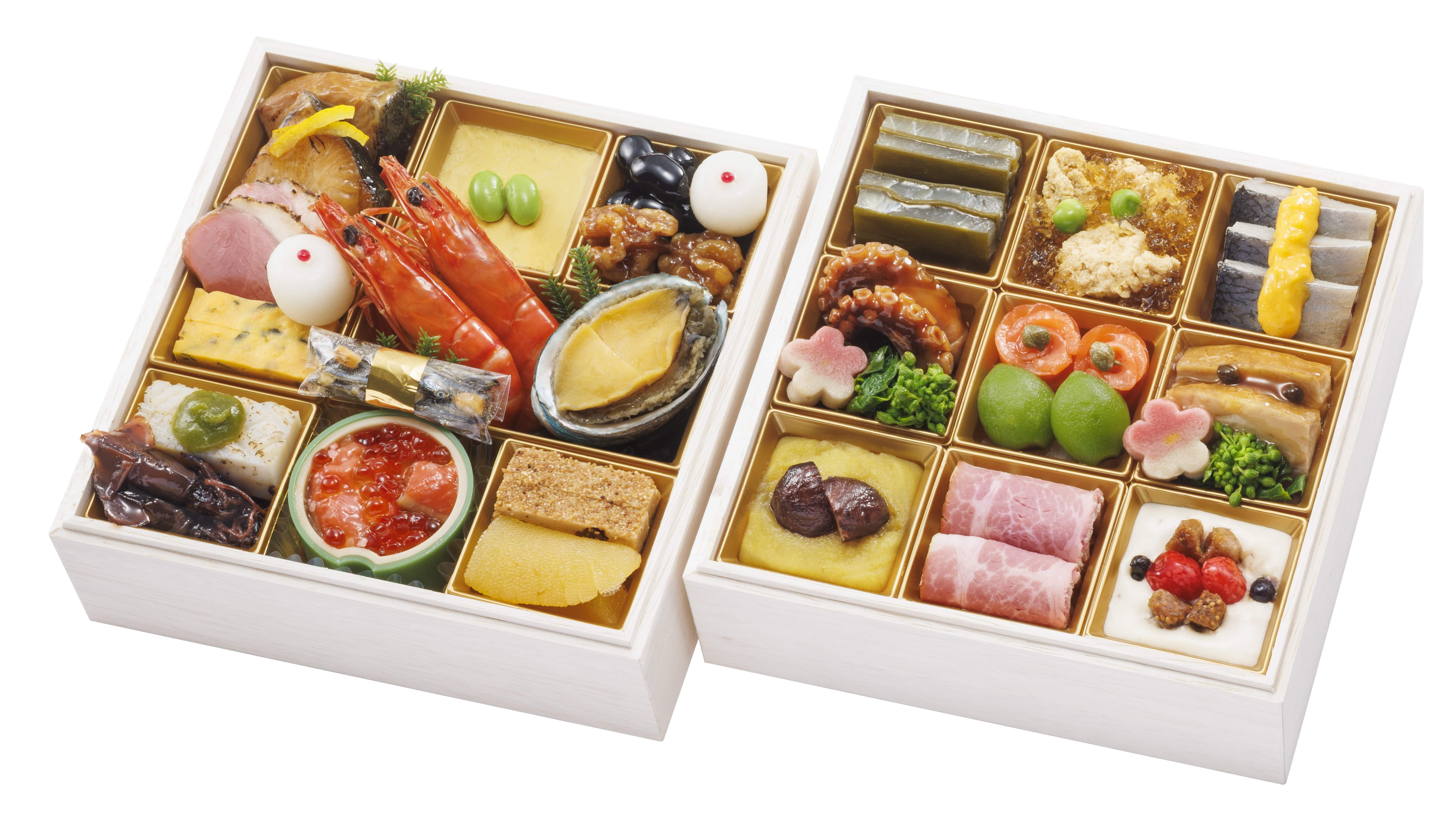 【おせち】千里山荘 おせち料理二段重(送料込)