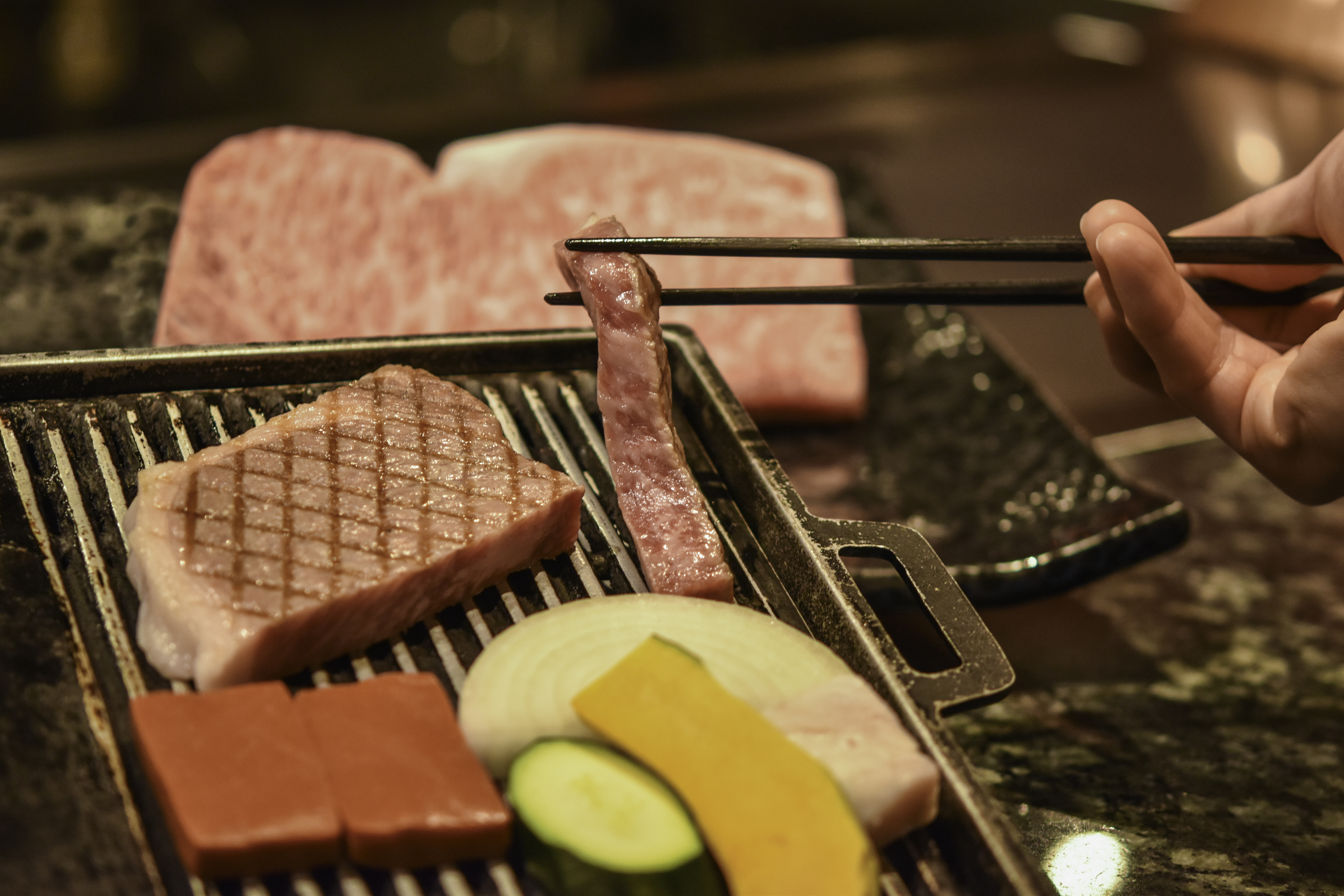 【お歳暮】 滋賀 「松喜屋」 近江牛あみ焼 (送料込)