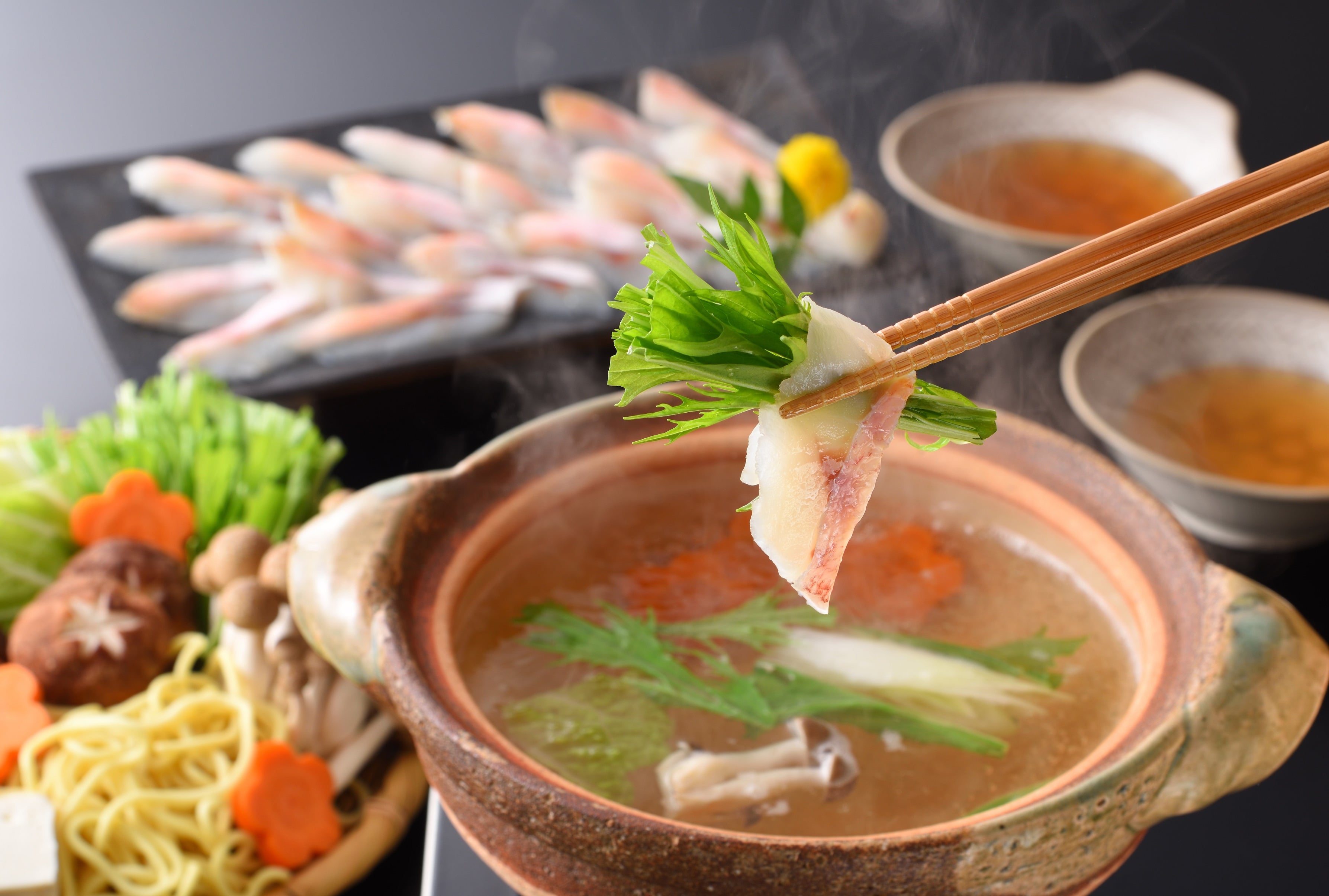 【お歳暮】 山口 「山賀」 のどぐろしゃぶしゃぶ鍋セット (送料込)