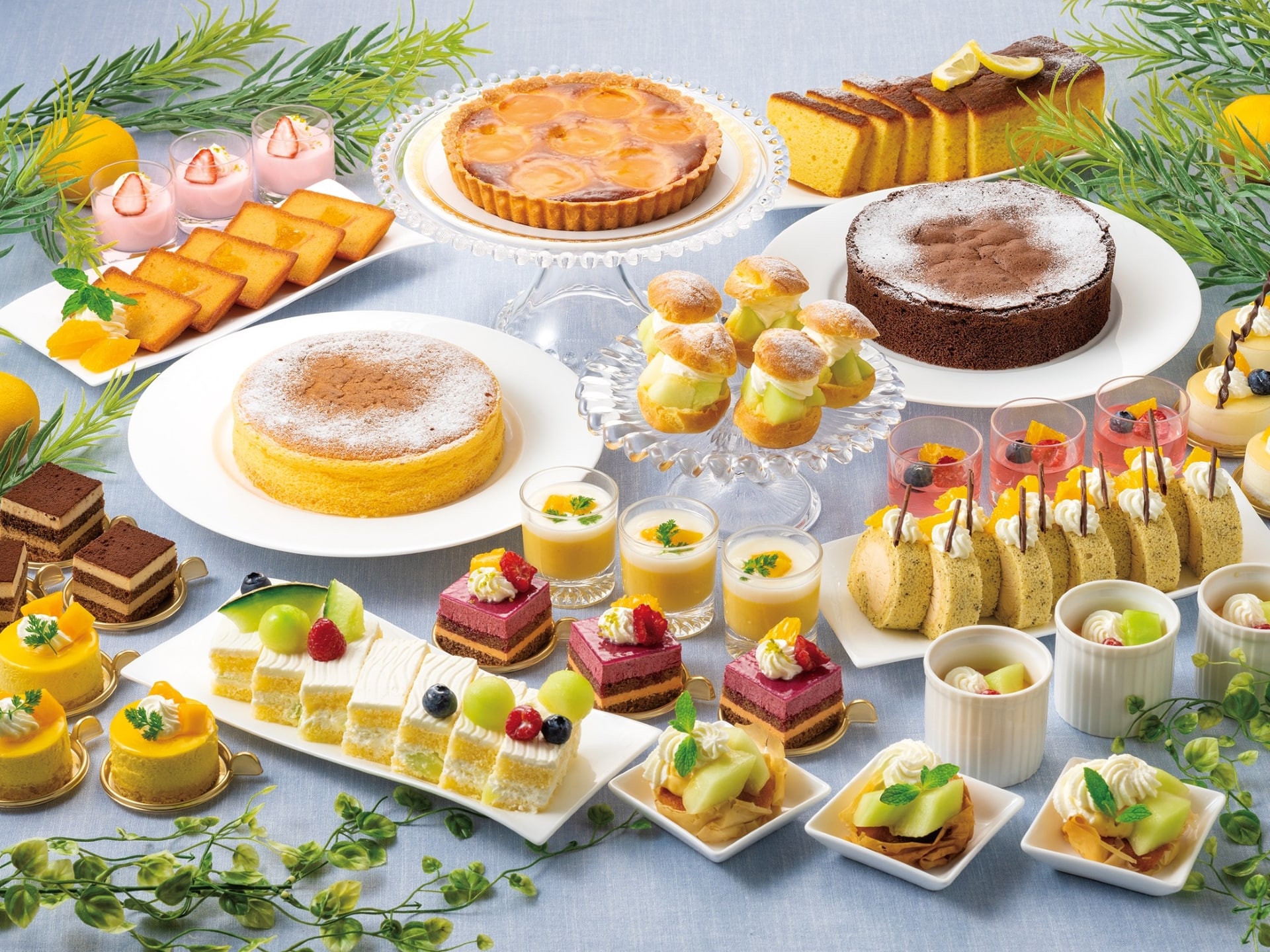 【6/13・14限定|ランチ】初夏のデザートパラダイス | カフェレストラン オアシス