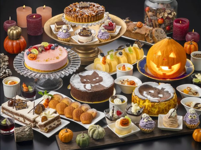 【10/30・10/31限定】ハロウィン デザートパラダイス|ハロウィンの世界感を楽しむ、スイーツ&軽食ビュッフェ (カフェレストラン オアシス)