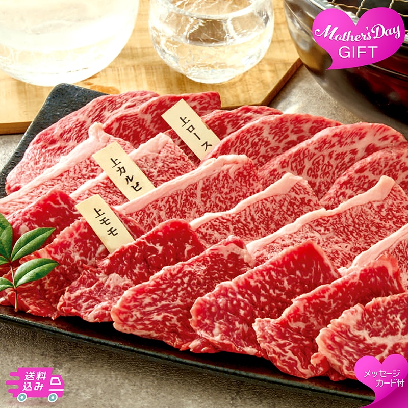 母の日 宮崎牛 焼肉食べ比べ 5等級 81057 TMDS10167 26MDS 送料込み