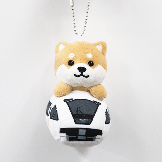 旅するマメしば×スペーシア Ｘぬいぐるみボールチェーン