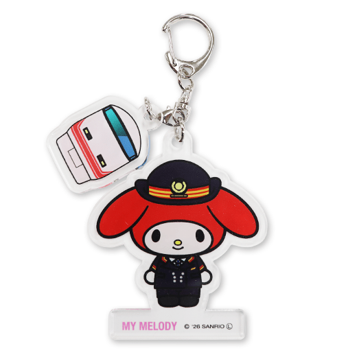 サンリオキャラクターズ　アクリルキーホルダー（マイメロディ）