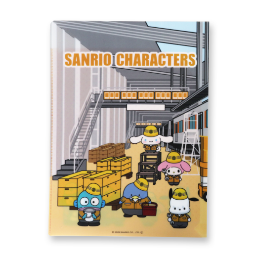 サンリオキャラクターズ　Ａ４ダブルポケットファイル（南栗橋工場）