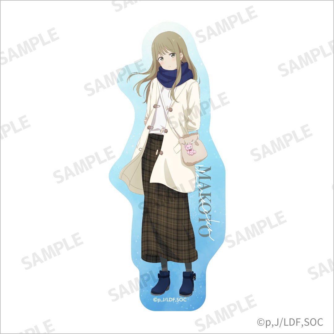 アニメ・先輩はおとこのこ ミニ色紙(花岡まこと): 聖地たびSHOP