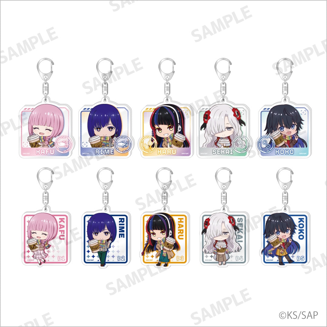 神椿市建設中。 トレーディングアクリルキーホルダー（ミニキャラ/全10種） 単品