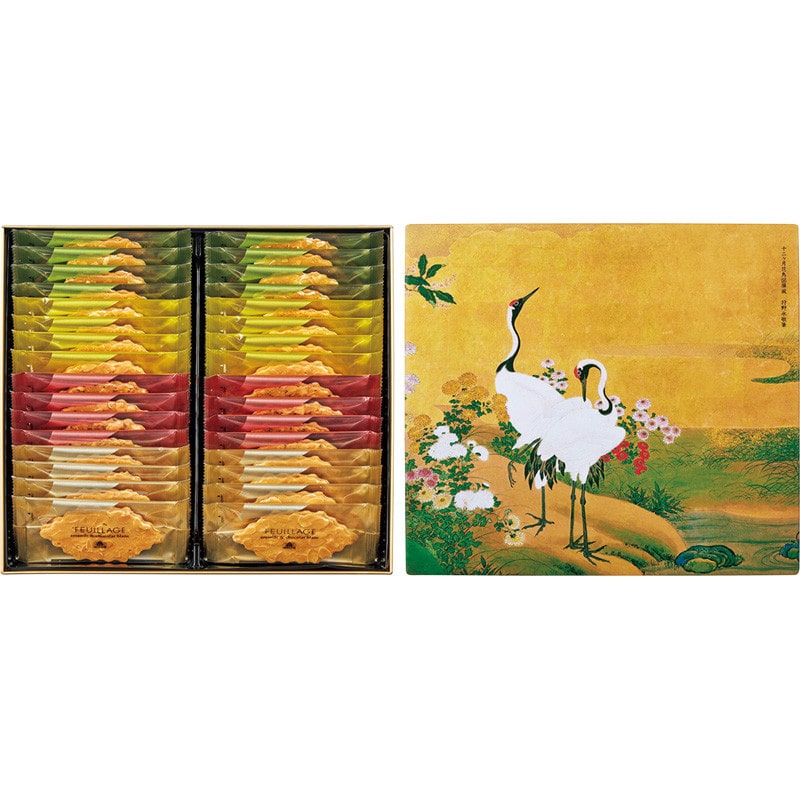 【お中元】東京国立博物館 限定ギフト〈モロゾフ〉『十二ヶ月花鳥図屏風』ファヤージュ【送料無料】 6/20(土)より順次お届け