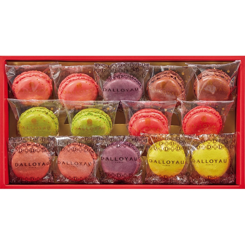 【お歳暮】〈ダロワイヨ〉季節のマカロン入り詰合せ（14個入）【送料無料】