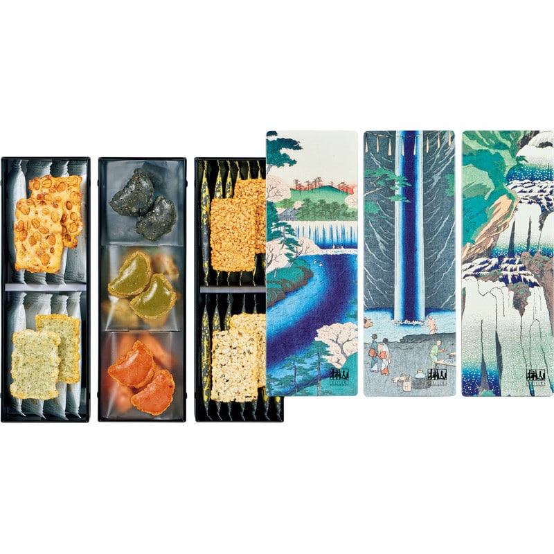 【お中元】東京国立博物館 限定ギフト〈赤坂柿山〉赤坂あわせ『水簾』【送料無料】 6/20(土)より順次お届け