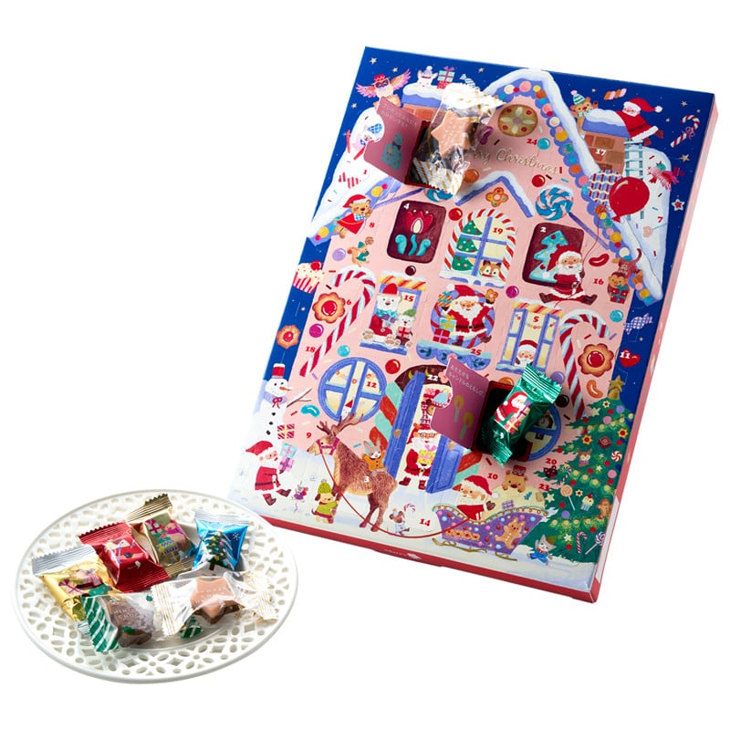 【クリスマス】［メリーチョコレート］クリスマススイーツカレンダー11/10(月)より順次発送