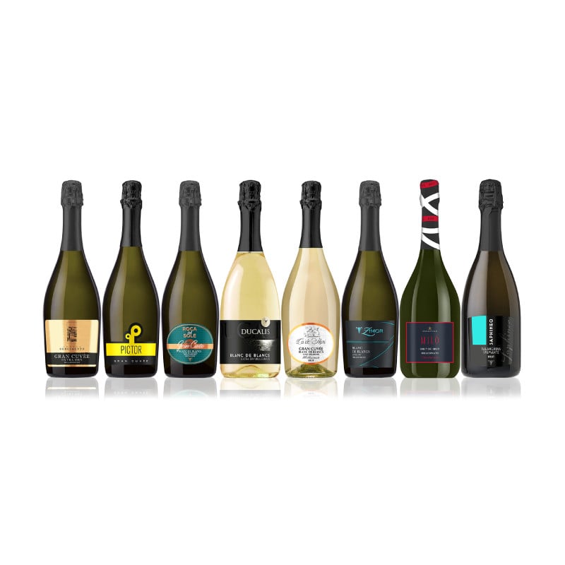 ［リカーショップ］イタリア デイリースパークリング 飲みくらべ 8本セット
