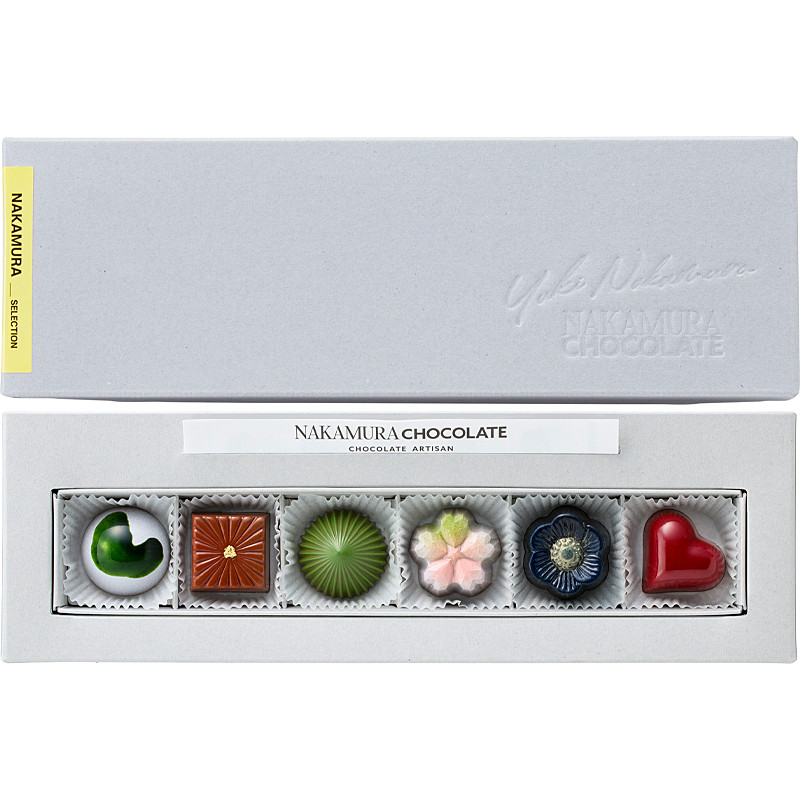 ［ナカムラチョコレ－ト］ナカムラセレクション6個入り　2/1（日）より順次お届け