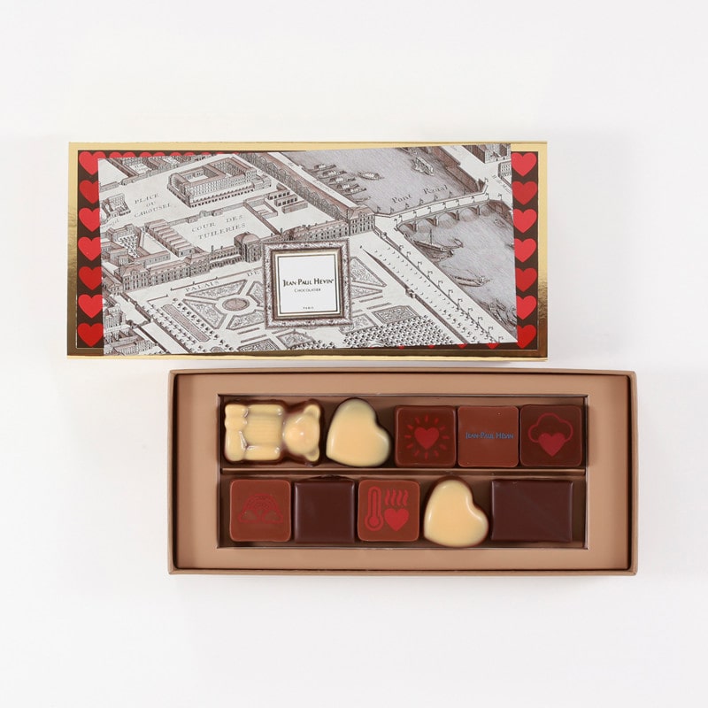 ［ジャン＝ポール・エヴァン］ボンボン ショコラ 10個  クール ドゥ パリ　2/1（日）より順次お届け