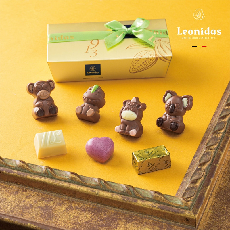 ［レオニダス］アニマルショコラ・バロタン7個　2/1（日）より順次お届け