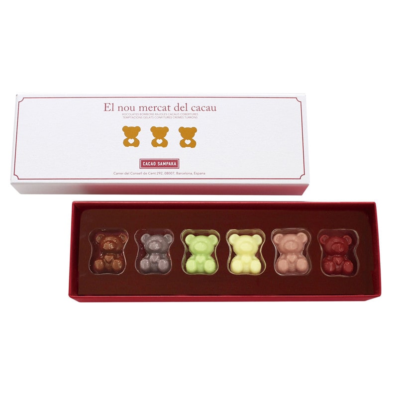 ［カカオサンパカ］6匹のこぐま（6種）　2/1（日）より順次お届け