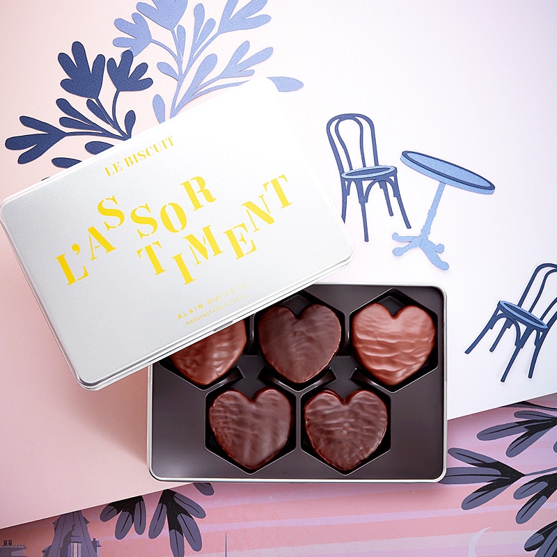 ［ル・ショコラ・アラン・デュカス］ピュール・クール 詰め合わせ 10枚入り（2種）　2/1（日）より順次お届け