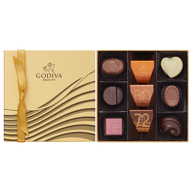 ［ゴディバ］ハート オブ ゴールド コレクション 9粒入　2/1（日）より順次お届け