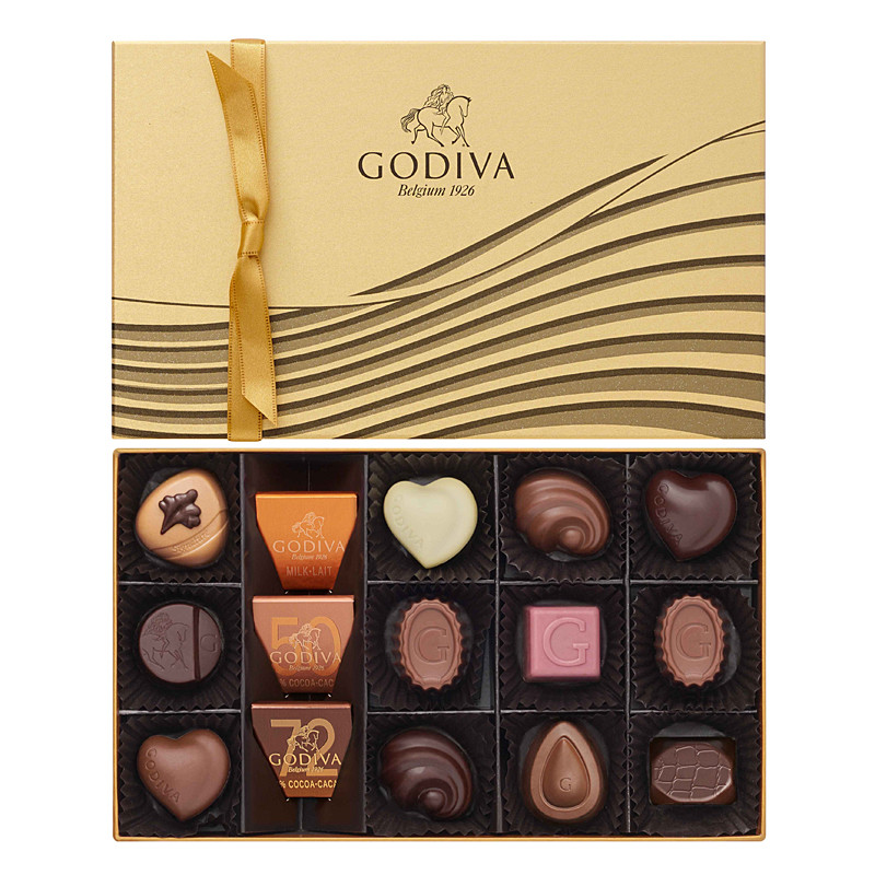 ［ゴディバ］ハート オブ ゴールド コレクション 15粒入　2/1（日）より順次お届け