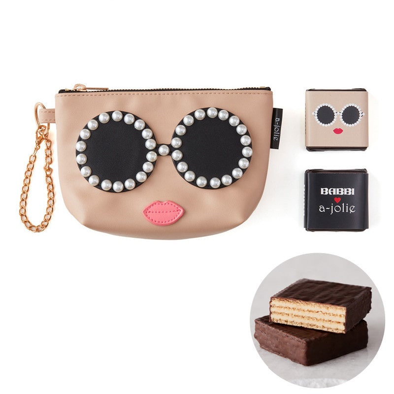 ［BABBI（バビ）］BABBI（バビ）×a-jolie スペシャルギフト　ベージュ　2/1（日）より順次お届け